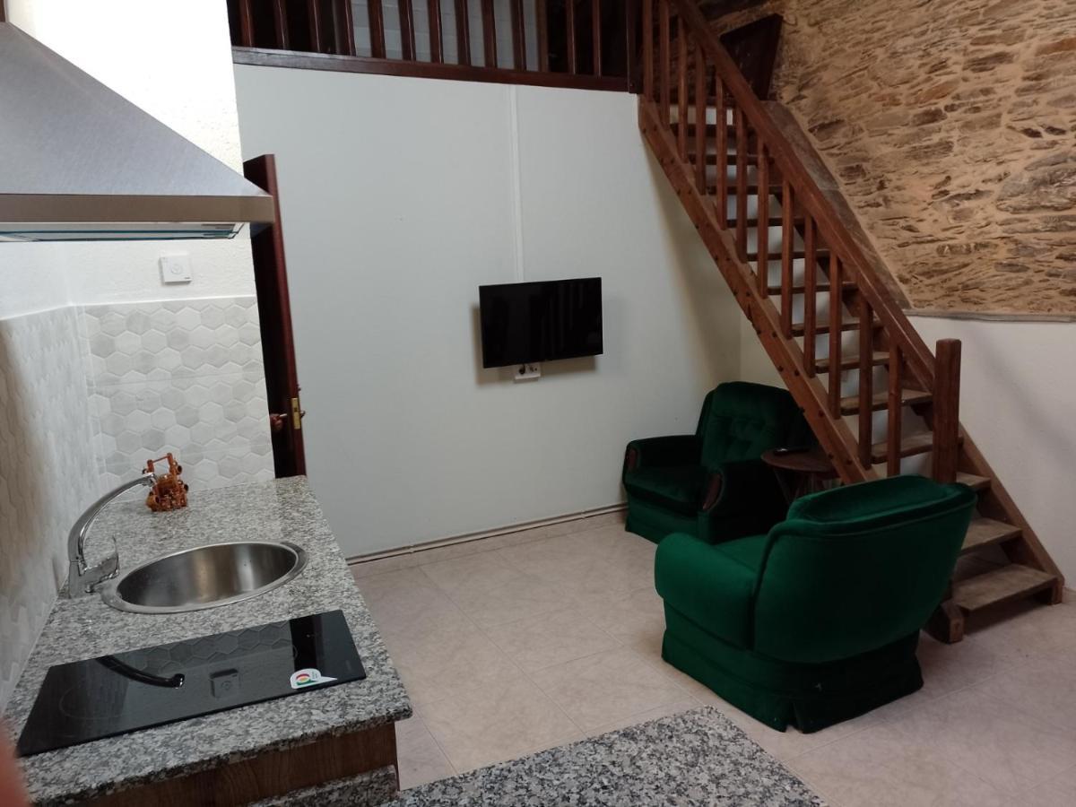 Casa Arza Appartement Tríacastela Buitenkant foto